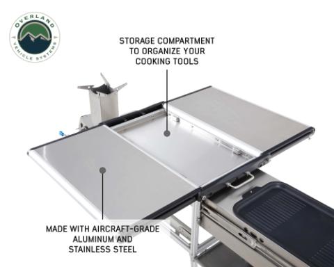 Cook With Overland Vehicle Systems Portable Komodo Camp Kitchen Overland Vehicle Systems