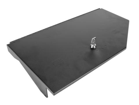Rear Underseat Locking Lid 09-10 Ram 1500 11-22 1500 19 1500 Classic 10-22 2500/3500  Extended Crew Cab Black Tuffy Security Products