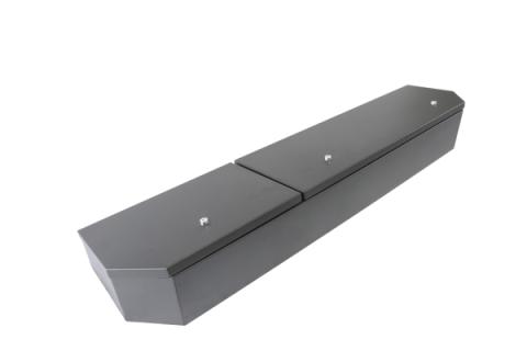 Rear Underseat Lockbox 15-22 F-150 17-22 F-250/350/450 Super Duty w/ Crew Cab w/o Floor Mounted Subwoofer Full Length Black Tuffy Security Products