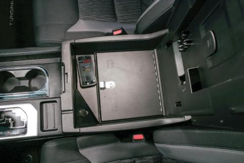 Console Safe - 14-21 Tundra w/ Fixed Center Console Black Tuffy Security Products