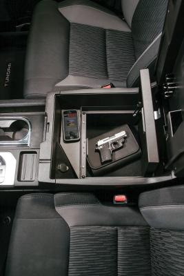Console Safe - 14-21 Tundra w/ Fixed Center Console Black Tuffy Security Products