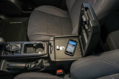 Console Safe 16-22 Tacoma w/ Fixed Center Console Black Tuffy Security Products