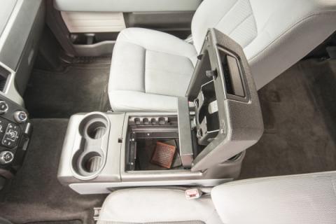 Console Safe - 09-14 F-150 w/ Full Floor Center Console w/o Flow-Thru Console Black Tuffy Security Products