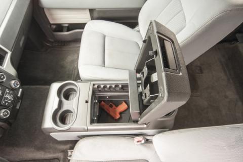 Console Safe - 09-14 F-150 w/ Full Floor Center Console w/o Flow-Thru Console Black Tuffy Security Products