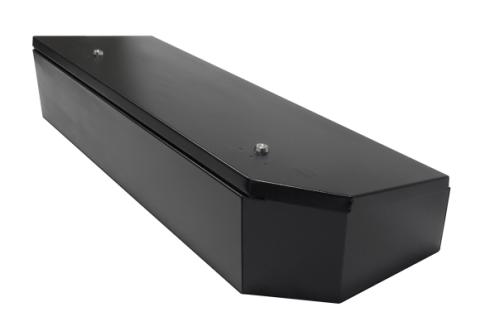 Rear Underseat Lockbox 15-22 F-150 17-22 F-250/350/450 Super Duty w/ Crew Cab 60 Percent Length Black Tuffy Security Products