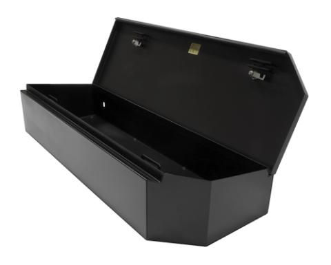 Rear Underseat Lockbox 15-22 F-150 17-22 F-250/350/450 Super Duty w/ Crew Cab 60 Percent Length Black Tuffy Security Products