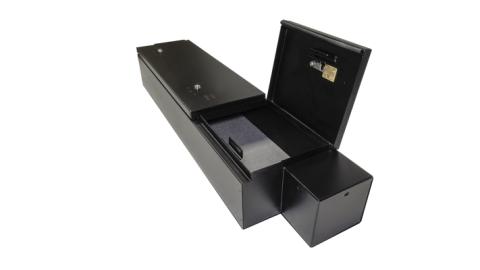 Rear Underseat Lockbox 19-22 Ram 1500 w/ Crew Cab Black Tuffy Security Products