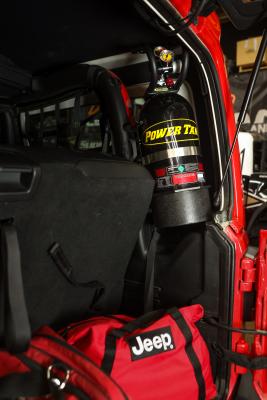 Jeep Air Tank Mount For 2 Door Wrangler JL Sports Bar Mount Passenger Side Power Tank