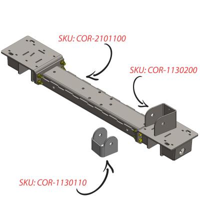 Jeep Cherokee 3-Link Upper Bracket 1984-2001, XJ Clayton Off Road