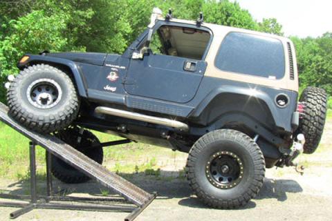 Jeep Wrangler Lower Shock Relocation Kit 1997-2006 TJ/LJ Clayton Off Road