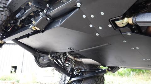 Jeep Wrangler Gas Tank Skid Plate  2 Door 2007-2018 JK Clayton Off Road