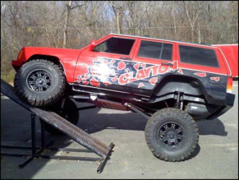 Jeep Adjustable Front Trackbar W/Drop Bracket 1984-2001 XJ/ZJ Clayton Off Road