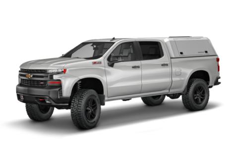 Silverado/Sierra Truck Bed Cap SmartCap EVOc Commercial OEM White 20-24 Chevrolet Silverado/Sierra 2500/3500 HD 6.5 Foot Standard Bed SmartCap