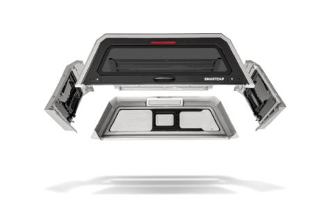 Tacoma Truck Bed Cap SmartCap EVO Sport Matte Black For 05-15 Toyota Tacoma 5 Foot Short Bed RSI SmartCap