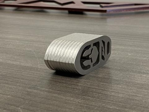 Motobilt Gladiator Keychain For Jeep Gladiator JT Motobilt