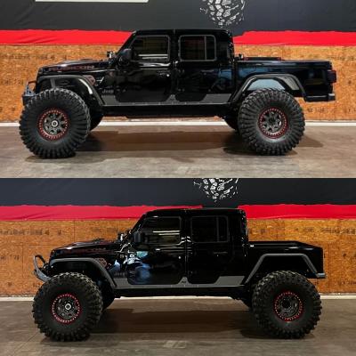 Bobbed Replacement Bed for Jeep Gladiator Motobilt