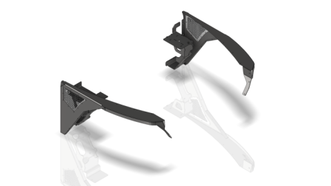 Highline Front Fenders 0 Inch Flare for Jeep YJ Motobilt