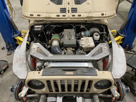 Coil Over Shock Hoop Brace Motobilt