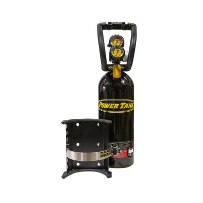 5 lb Super Bracket Stainless Steel Black Power Tank