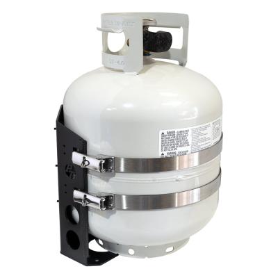 Shasta Locker Bracket for 20 lb Steel and 17, 22 lb Viking Propane Tanks Power Tank