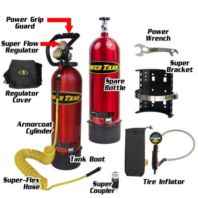 15 lb Power Tank Rotation Kit Candy Red Power Tank