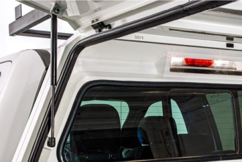 RAM 1500 Truck Bed Cap SmartCapEVOc Commercial OEM White For 19-26 RAM 1500 5.7 Foot Short Bed SmartCap