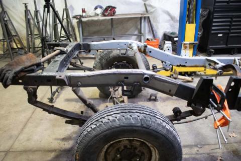 Rust Buster Over-Axle Frame Repair Kit Driver Side For 1988-1995 Toyota Pickups RB7150