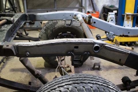 Rust Buster Over-Axle Frame Repair Kit Driver Side For 1988-1995 Toyota Pickups RB7150