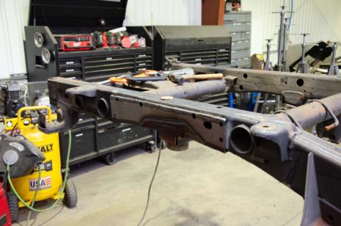 Rust Buster Over-Axle Frame Repair Kit Driver Side For 2011-2018 GM HD Pickups RB7822