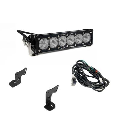 OnX6+ 10 Inch Light Bar Hood Mount Kit Polaris 2025 RZR ProR; ProS; ProXP, Clear Baja Designs