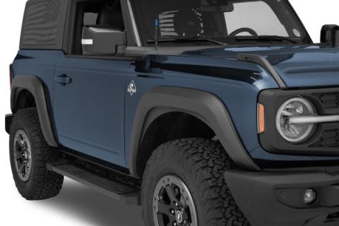 Bronco Fender Flares For Ford 2021-2024 Bronco 2 Door Matte Black Thermoformed Material Bestop