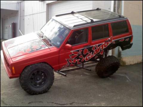 Jeep Cherokee 8.0 Inch Pro Series 3 Link Long Arm Lift Kit W/Rear Coil Conversion 84-01 XJ Clayton Off Road