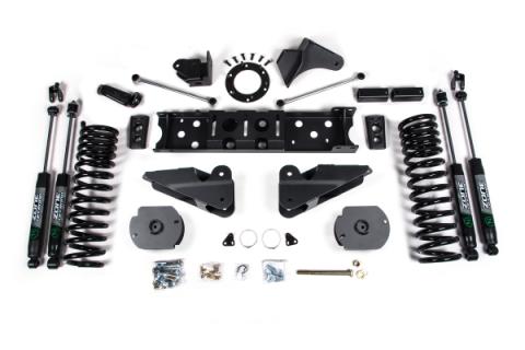 19-24 RAM 2500 4 Inch Radius Arm Bracket Gas Adventure Shocks Zone Offroad