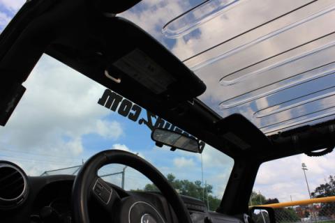 Jeep JK Clear Panorama Hardtop Panel for 09-18 Wrangler JK 2/4 Door ClearLidz