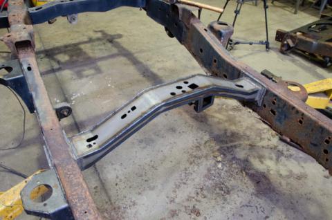04-08 F150 4x4 SuperCab 6.5 Foot Bed Forward Gas Tank Crossmember Rust Buster Frameworks