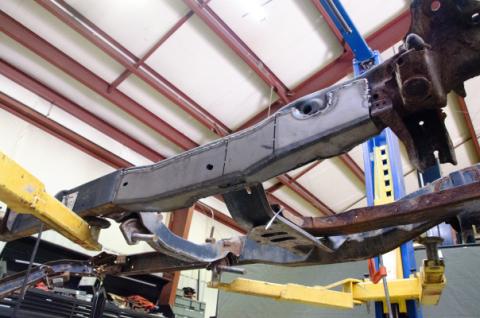 97-99 Dodge Dakota Club Cab 6.5 Foot Bed 4wd Front Frame Section - Right Rust Buster Frameworks