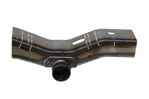 09-18 Dodge Ram 1500 Quad Cab 6.5 Foot Bed 4x4 Over-Axle Frame Section - Right Rust Buster Frameworks