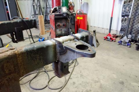 09-18 Dodge Ram 1500 Quad Cab 6.5 Foot Bed 4x4 Core Support Mount - Left Rust Buster Frameworks