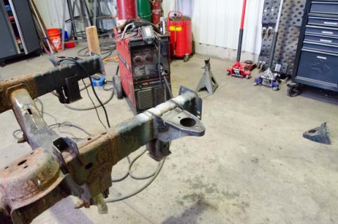 09-18 Dodge Ram 1500 Quad Cab 6.5 Foot Bed 4x4 Core Support Mount - Right Rust Buster Frameworks