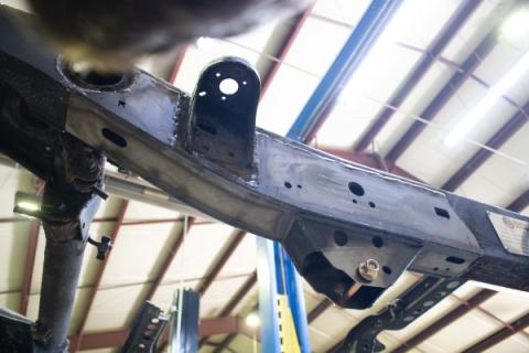 01-07 Toyota Sequoia Mid Frame Section Right Rust Buster Frameworks