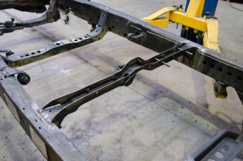 01-04 Toyota Sequoia Front Gas Tank Crossmember Rust Buster Frameworks