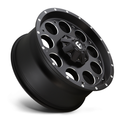 Aluminum Wheels 15X8 Revolver D525 5 On 114.3/5 On 120.7 Matte Black/Milled 78.1 Bore -18 Offset Fuel Off Road Wheels