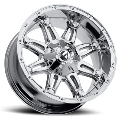Aluminum Wheels 18X9 Hostage D530 5 On 114.3/5 On 127 Chrome 78.1 Bore 1 Offset Fuel Off Road Wheels