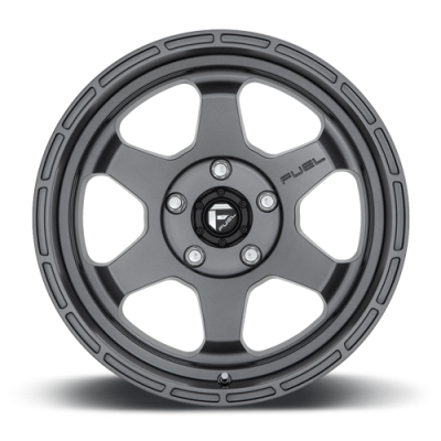 Aluminum Wheels 18X9 Shok D665 5 On 127 Matte Anthracite Gray 78.1 Bore -12 Offset Fuel Off Road Wheels