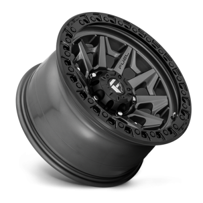 Aluminum Wheels 20X9 Covert D716 5 On 120 Matte Gunmetal Gray Black Bead Ring 72.56 Bore 22 Offset Multi Spoke Fuel Off Road Wheels