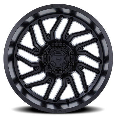 Aluminum Wheels 20X10 Hurricane D864 5 On 127 Blackout 71.5 Bore -18 Offset Fuel Off Road Wheels