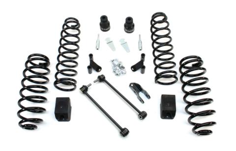 07-18 Wrangler JK 2 Door 2.5 Inch Coil Spring Base Lift Kit &amp; Shock Extensions TeraFlex