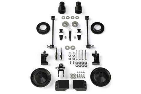 07-18 Wrangler JK 2.5 Inch Performance Spacer Lift Kit &amp; Shock Extensions TeraFlex