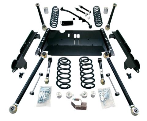 97-06 Jeep Wrangler TJ SWB 3 Inch Enduro LCG Long Arm Suspension System No Shocks TeraFlex