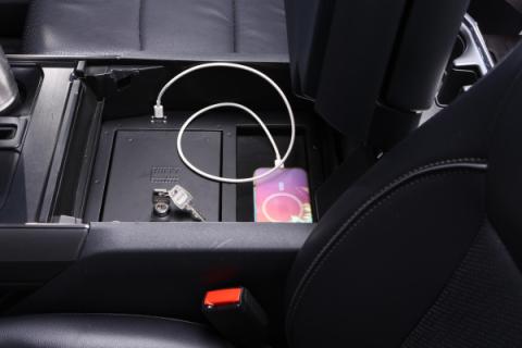 Center Console Safe for 24-26 Ford F150 - Keyed Lock Tuffy Security Products